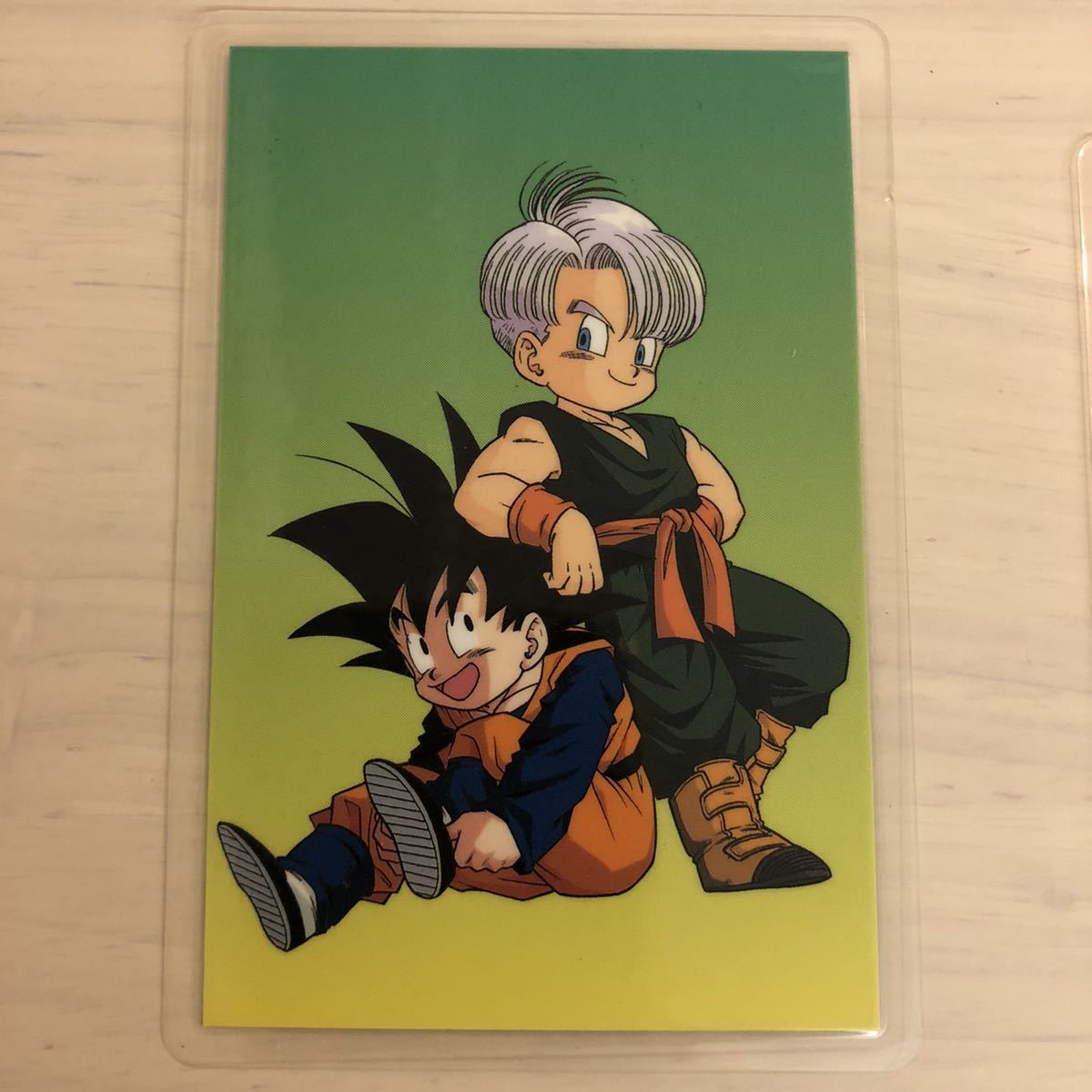 当時物】ドラゴンボールZ ラミネートカード 5枚セット カード
