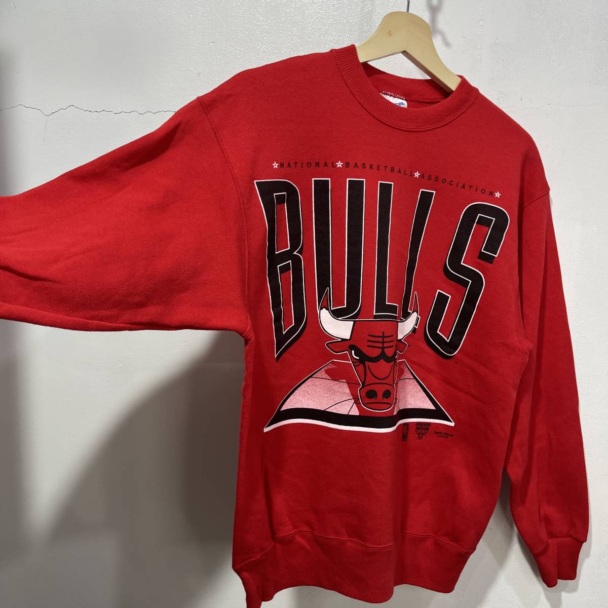 ☆送料無料☆９０ｓ☆BULLS☆シカゴブルズ☆NBA☆チームスウェット☆Mサイズ☆バスケットボール☆H22_画像4