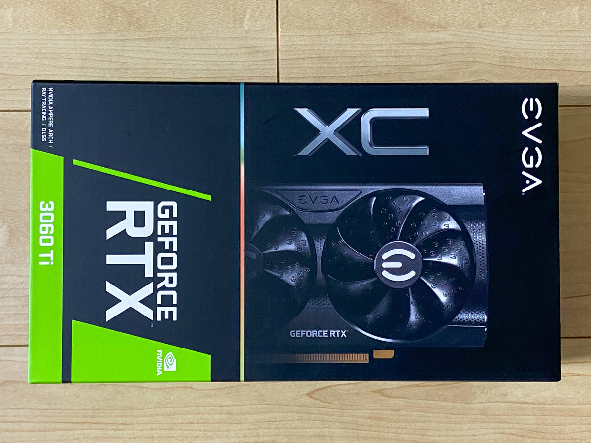 【新品未開封 レア】EVGA GeForce RTX 3060Ti XC GAMING 08G-P5-3663-KL 3060 Ti