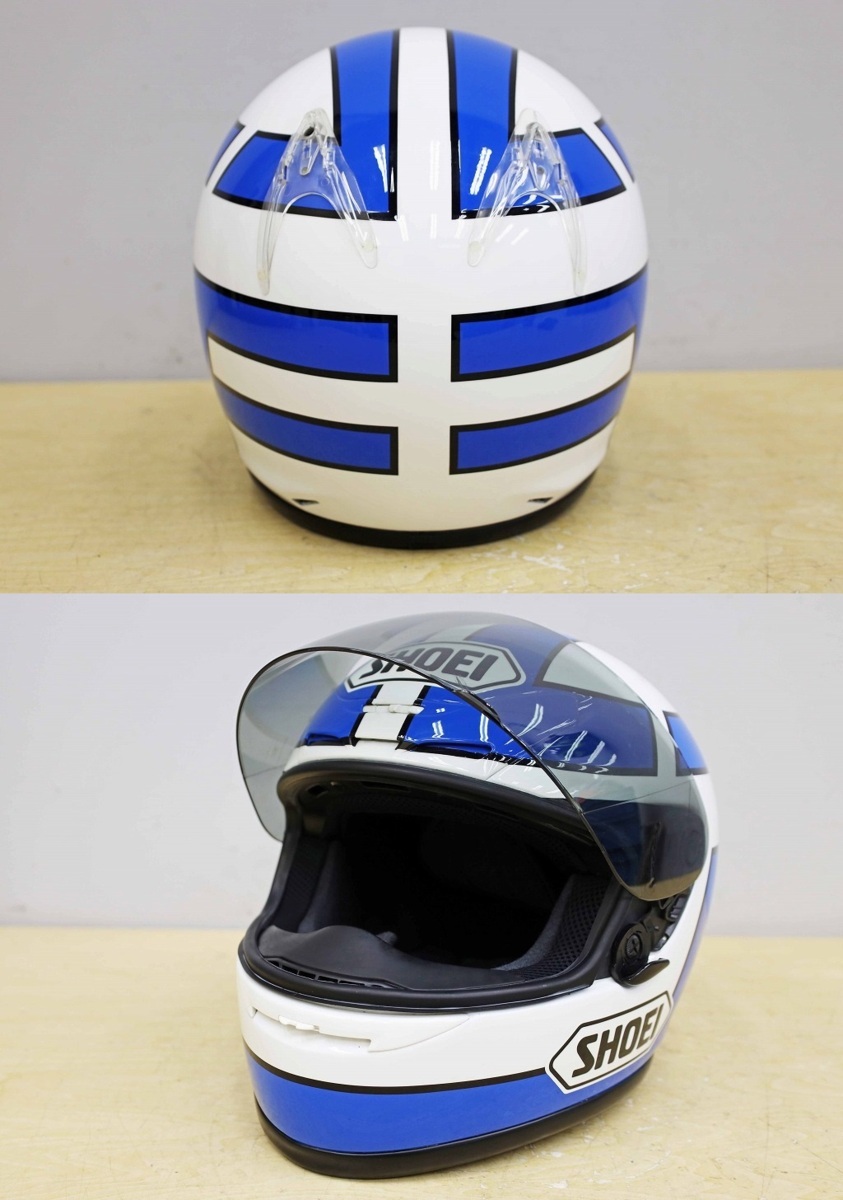 1813C21 SHOEI ショウエイ ヘルメット X-8R 巨摩群 バイクヘルメット Lサイズ_画像6