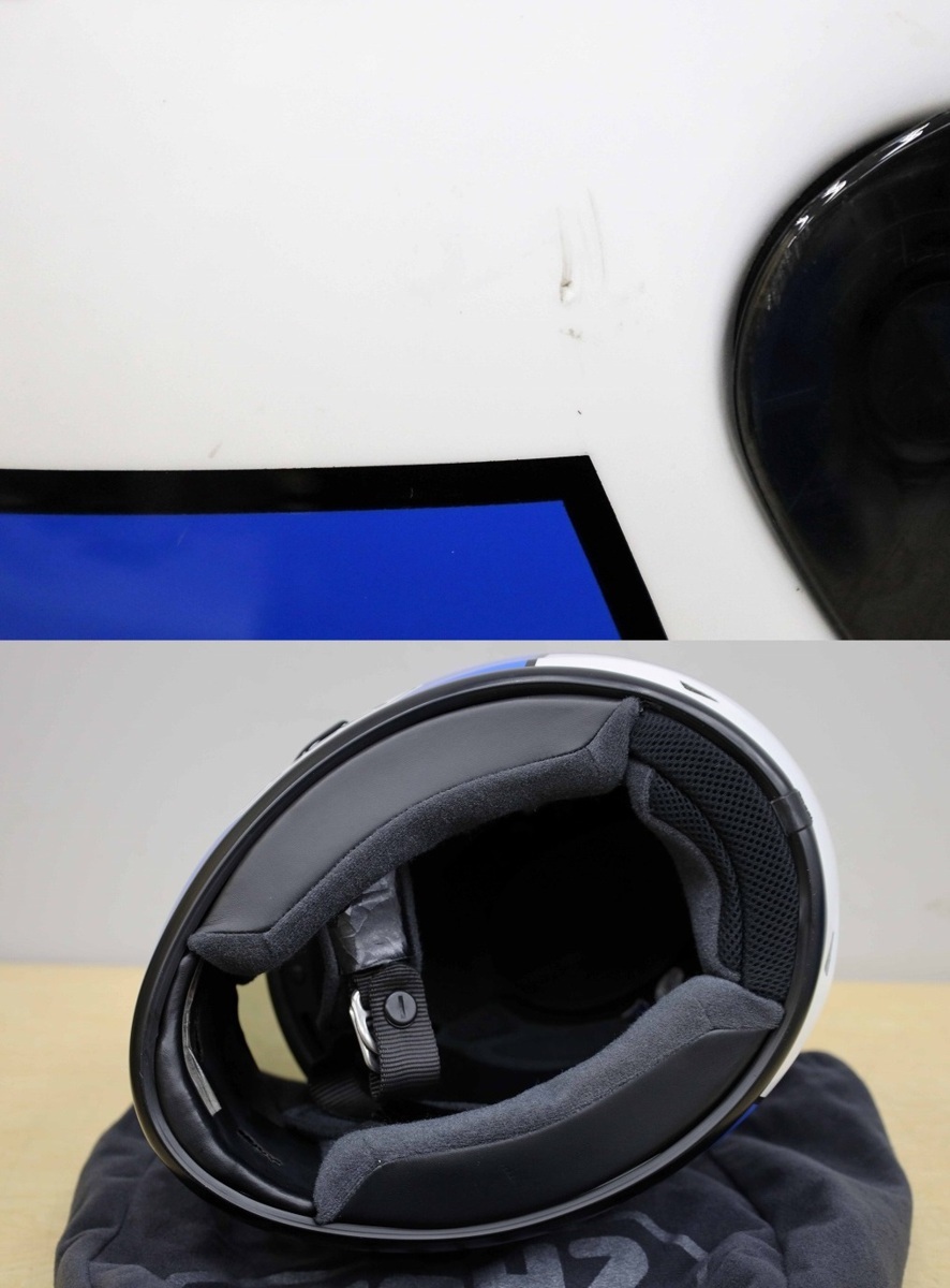 1813C21 SHOEI ショウエイ ヘルメット X-8R 巨摩群 バイクヘルメット Lサイズ_画像7