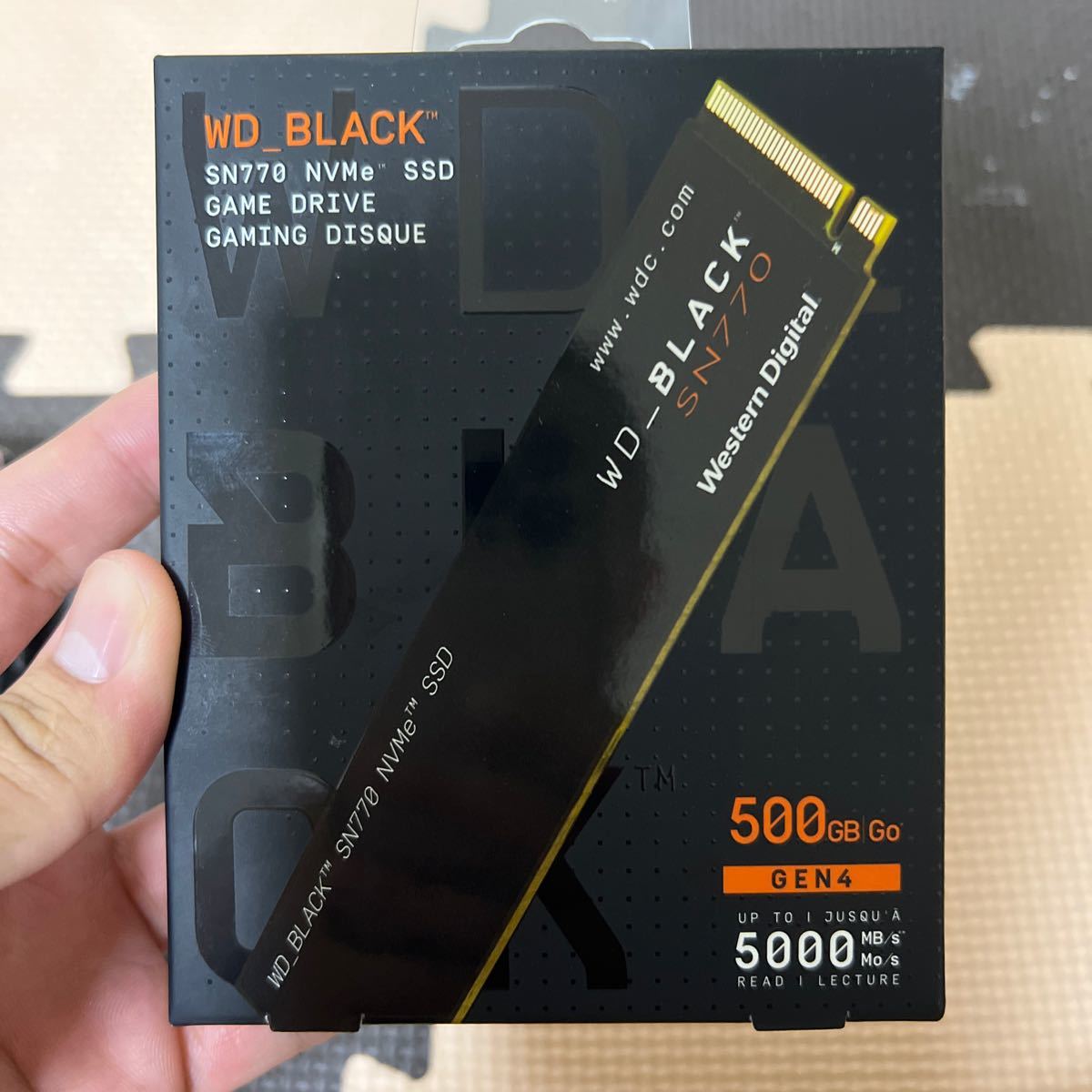 SSD GEN4 Western Digital BLACK 500GB｜Yahoo!フリマ（旧PayPayフリマ）