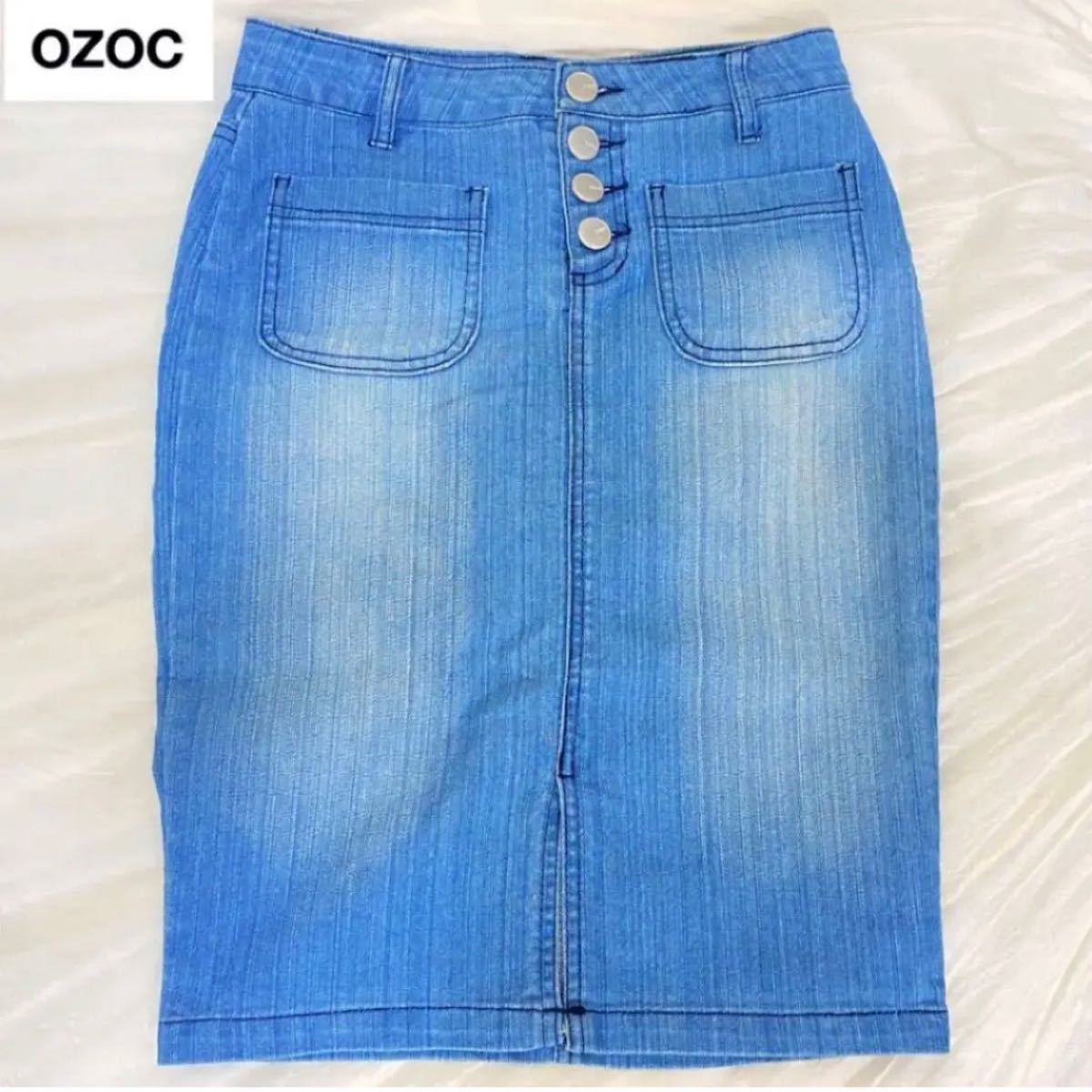 OZOCデニムタイトスカート (ㅅ´ ˘ `)♡*゜詰め放題対象 OZOCデニムタイトスカート (ㅅ´ ˘ `)♡*゜詰め放題対象