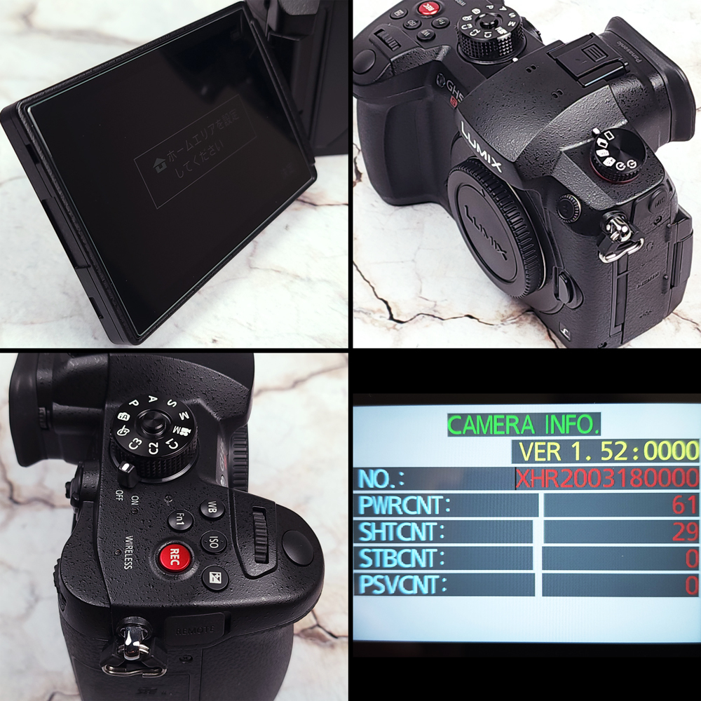 ほぼ未使用 極美品】Panasonic LUMIX ミラーレス一眼カメラ DC-GH5S