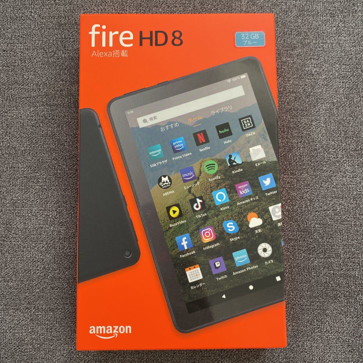 Amazon Fire HD 8 ブルー タブレット 32GB