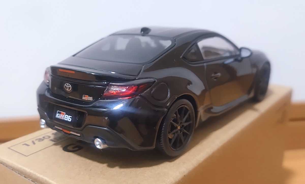 トヨタ GR86 1/30 カラーサンプルミニカー クリスタルブラックシリカ