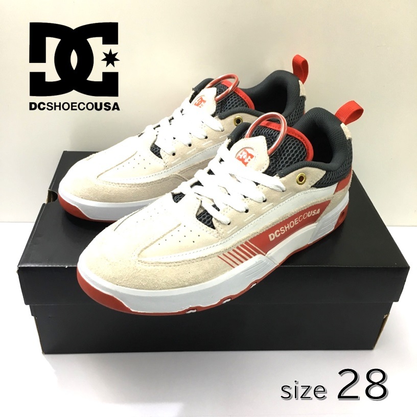 一番の贈り物 SLIM 98 LEGACY : SHOE KZ909★DC SP★28★白/赤/ ディーシーシュー ADYS100630 28.0cm 一番の贈り物 SLIM 98 LEGACY : SHOE KZ909★DC SP★28★白/赤/ ディーシーシュー ADYS100630 28.0cm