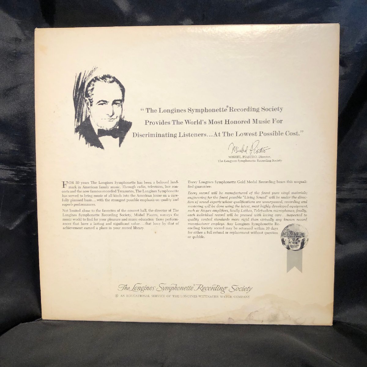 Toni Carroll / Sings Hits Of The Roaring 20's LP Longines Symphonette Society_画像2