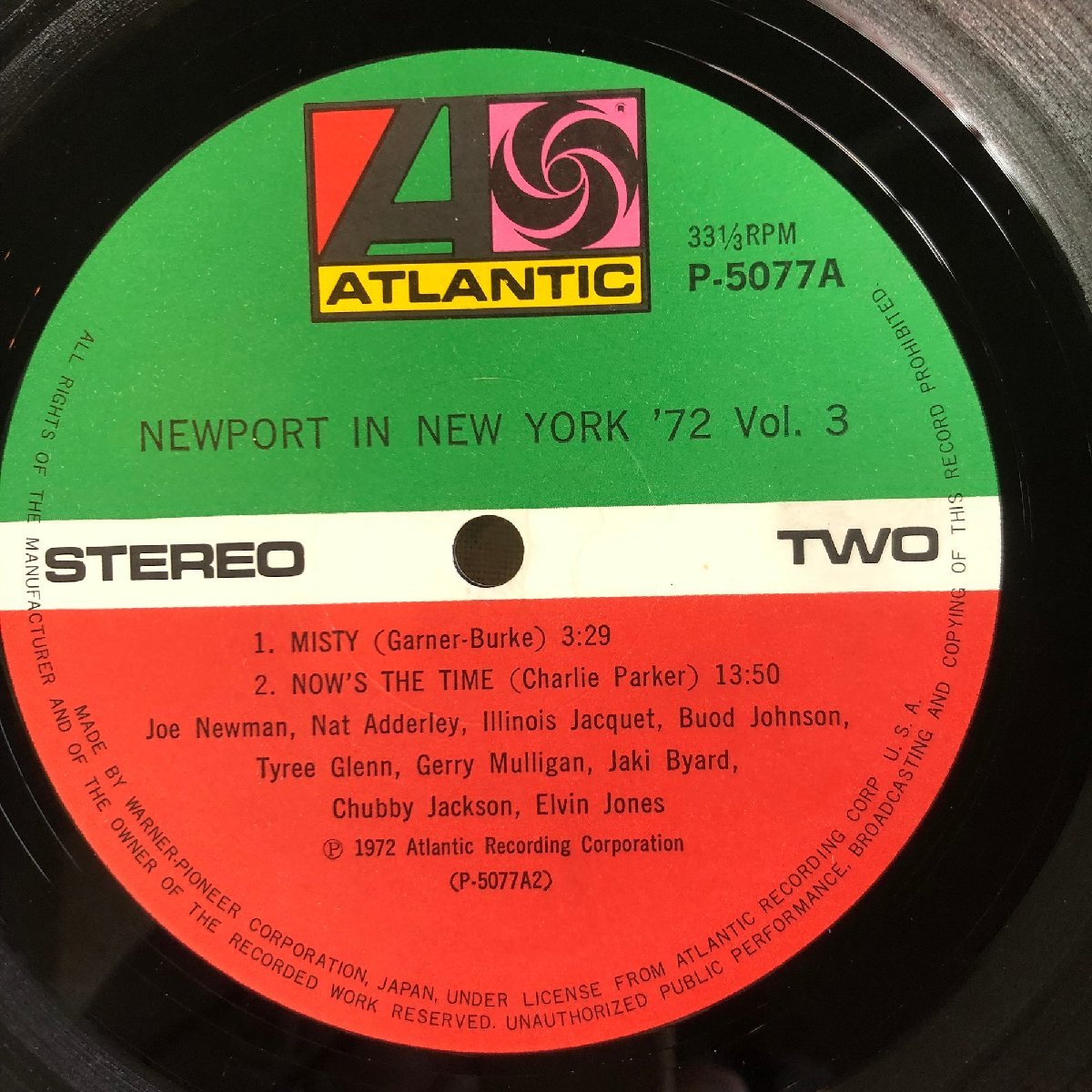 Newport In New York '72 - The Jam Sessions, Vols 3 And 4 2LP Atlantic_画像10