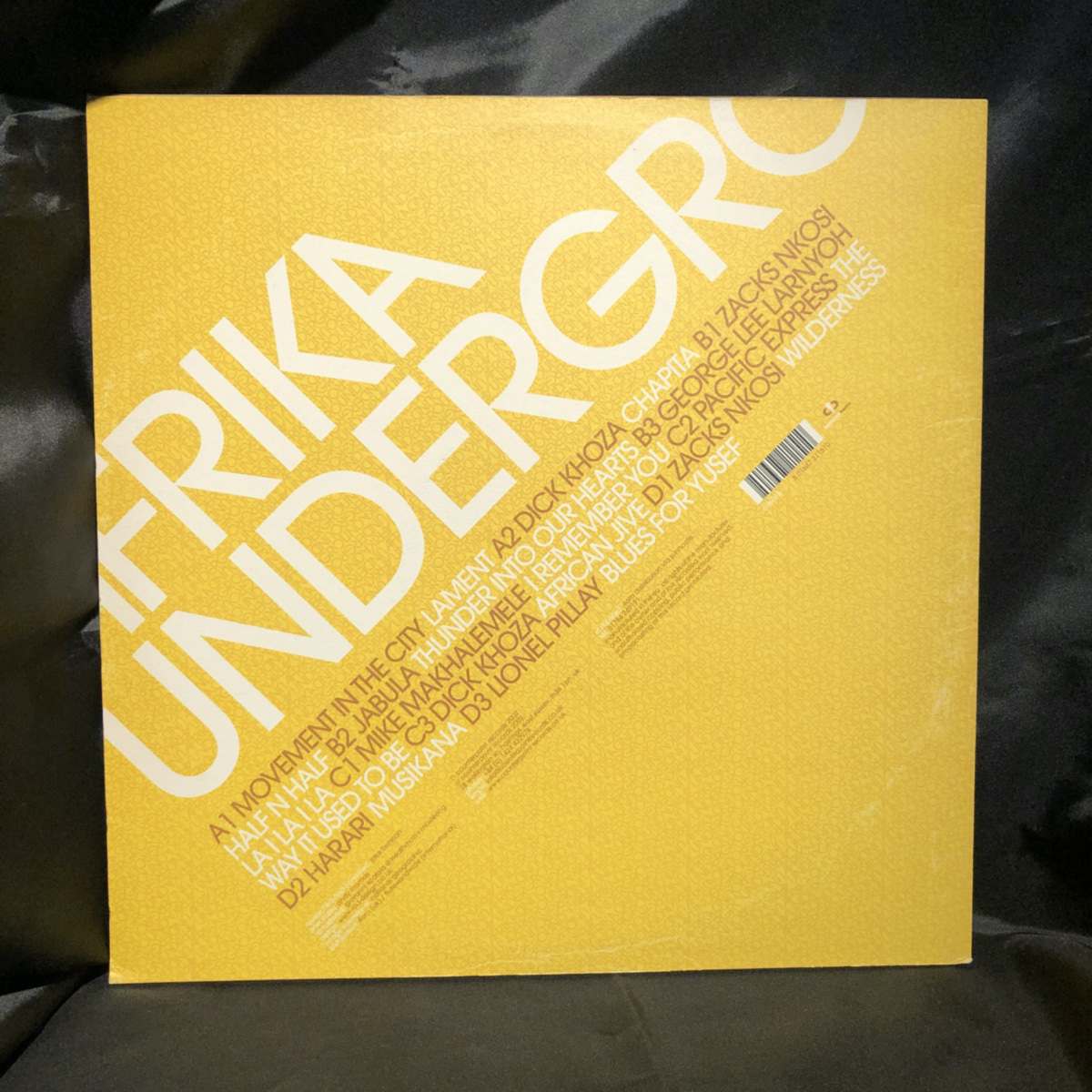 AFRIKA UNDERGROUND / juzz,funk&fusion under apartheid 2LP COUNTERPOINT_画像2