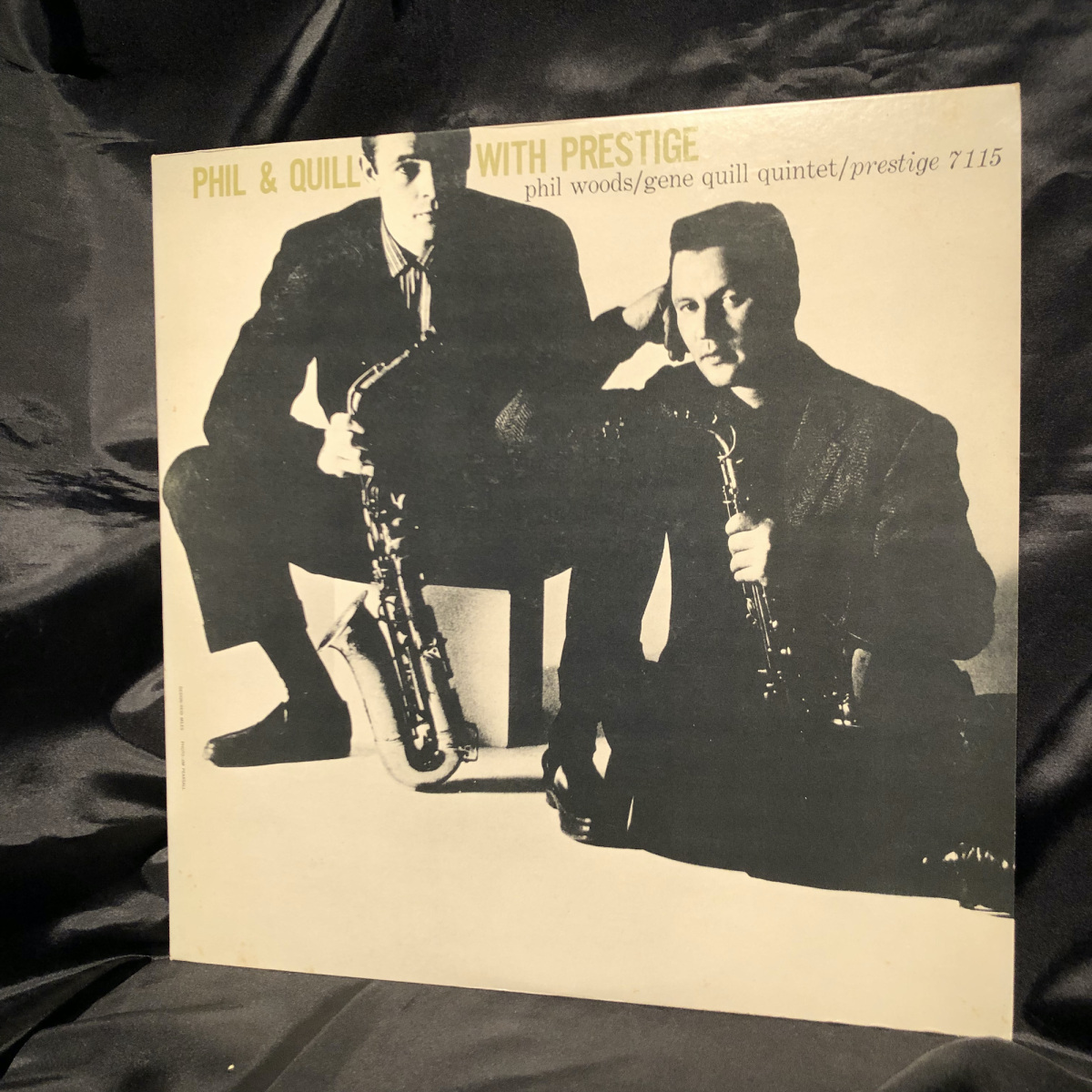 Phil Woods & Gene Quill Quintet / Phil & Quill With Prestige LP PRESTIGE・VICTOR_画像1