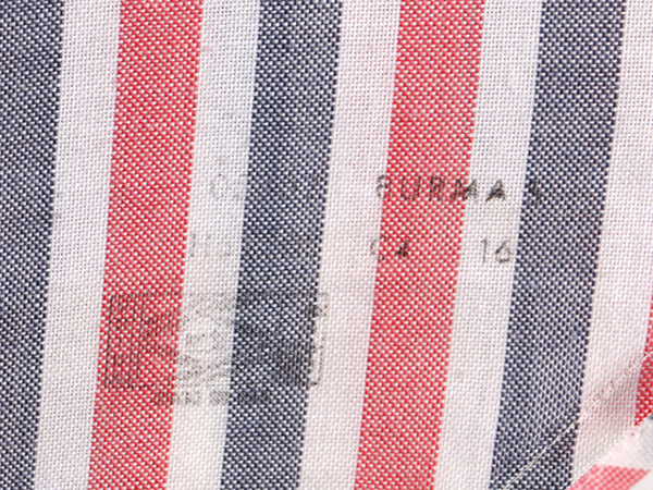 70s USA製 ■ ARROW アロー マルチカラー ストライプ 半袖 シャツ ( 16 メンズ L 程) 古着 アメリカ製 ビンテージ 半袖シャツ ポケット付き_画像3