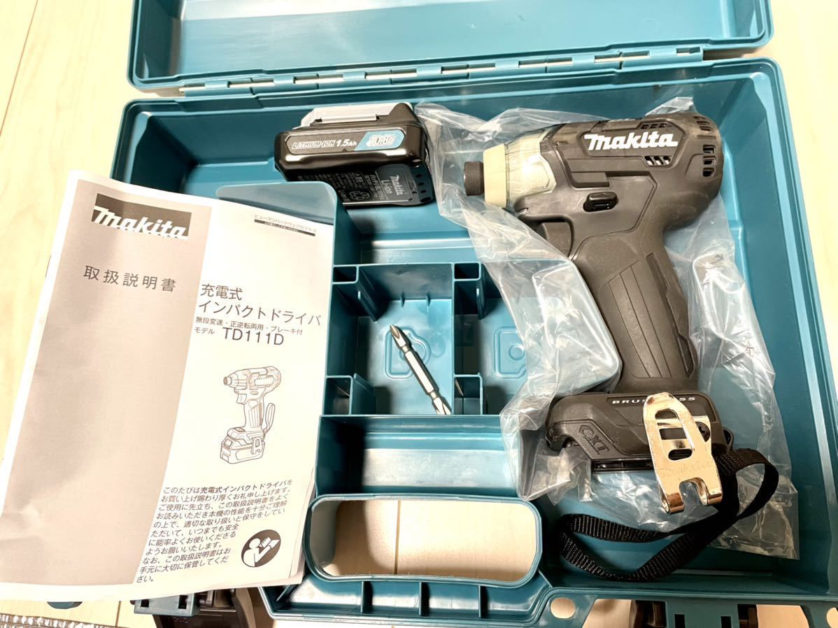 展示未使用品 マキタ 充電式インパクトドライバー TD111D 充電式