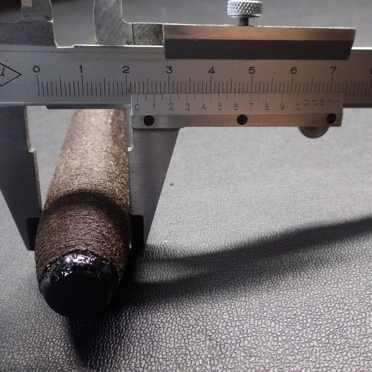 自作釣り竿用バット 長さ約22.9cm 先内径11.6mm 太さ約15.7/22.6mm (5z0600) クリックポスト30_画像5