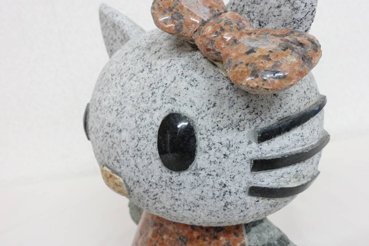 37 Sanrio サンリオ 石づくりハローキティ石像 キティーちゃん 御影石 37 Sanrio サンリオ 石づくりハローキティ石像 キティーちゃん 御影石
