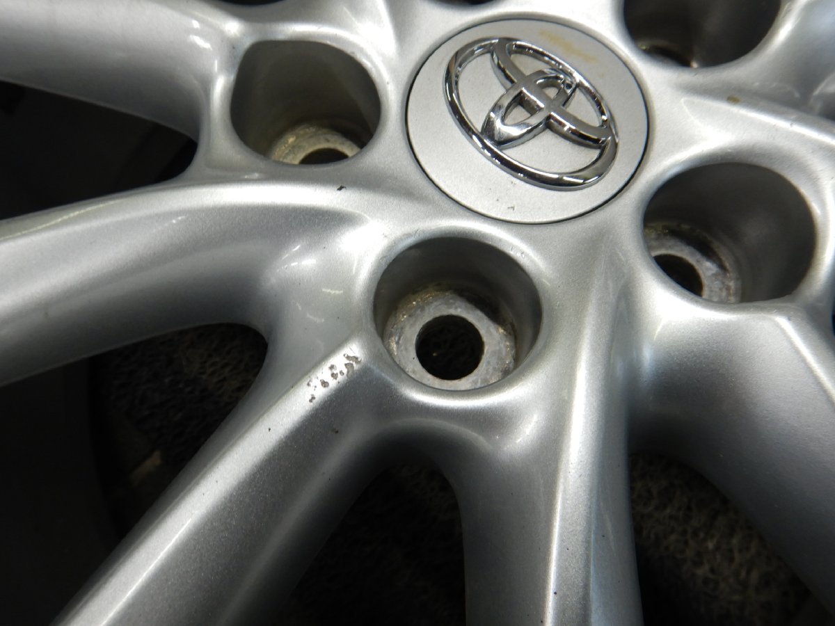 パT5977□215/60R17 夏タイヤ トヨタ純正ホイールセット 7J 5H PCD114