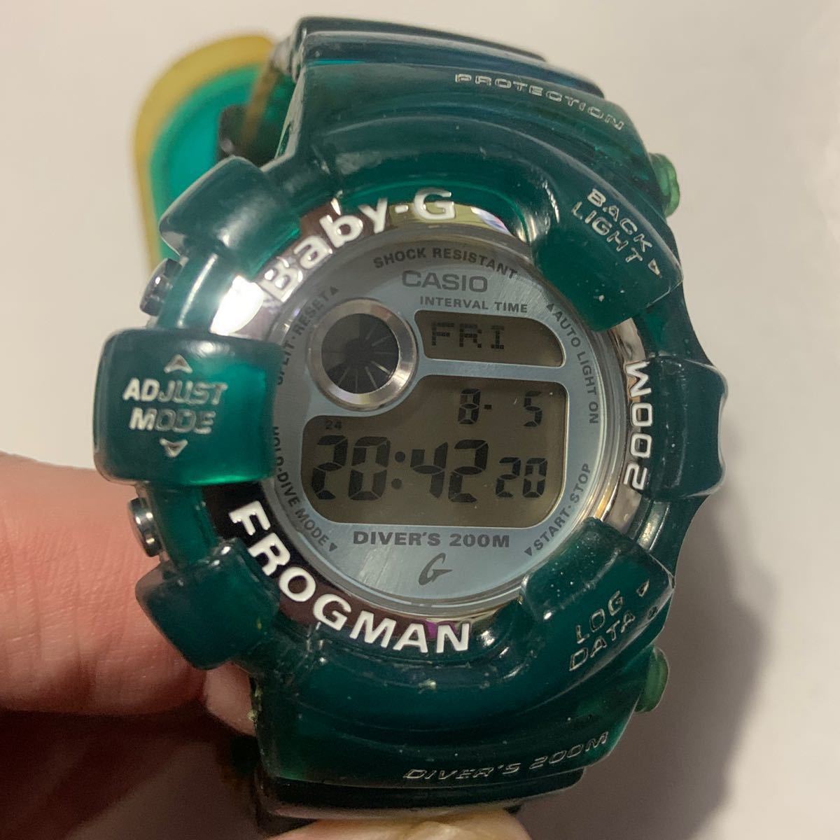 稼働品 フロッグマン FROGMAN BGW-103 腕時計、アクセサリー メンズ