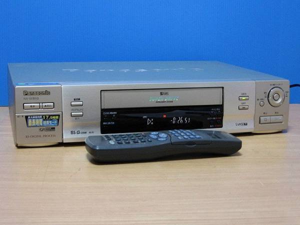 Panasonic☆良品 メンテ済 動作良好☆高画質 S-VHSビデオデッキ TBC