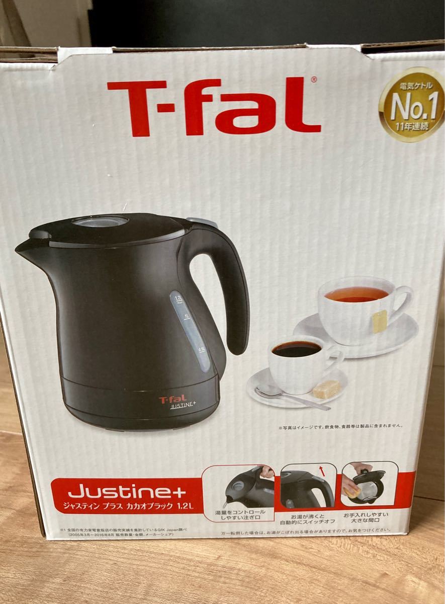 【新品未使用】T-fal 電気ケトル ティファール　1.2L ブラック