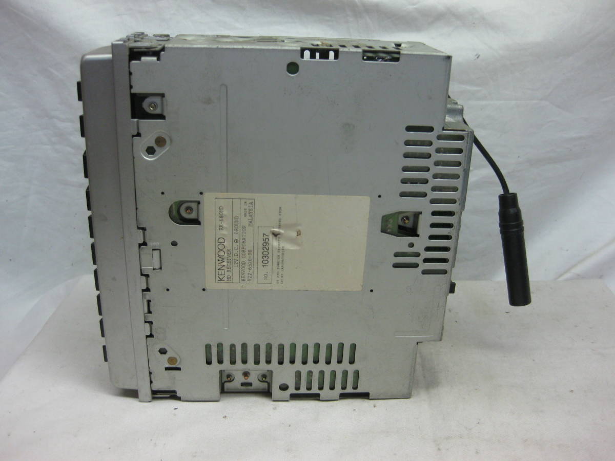 K-1238　KENWOOD　ケンウッド　RX-680MD　1Dサイズ　MDデッキ　故障品_画像8