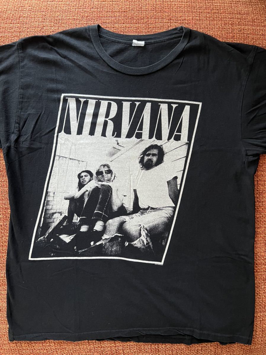 カートコバーン NIRVANA ニルバーナROCK Tシャツ 90s-