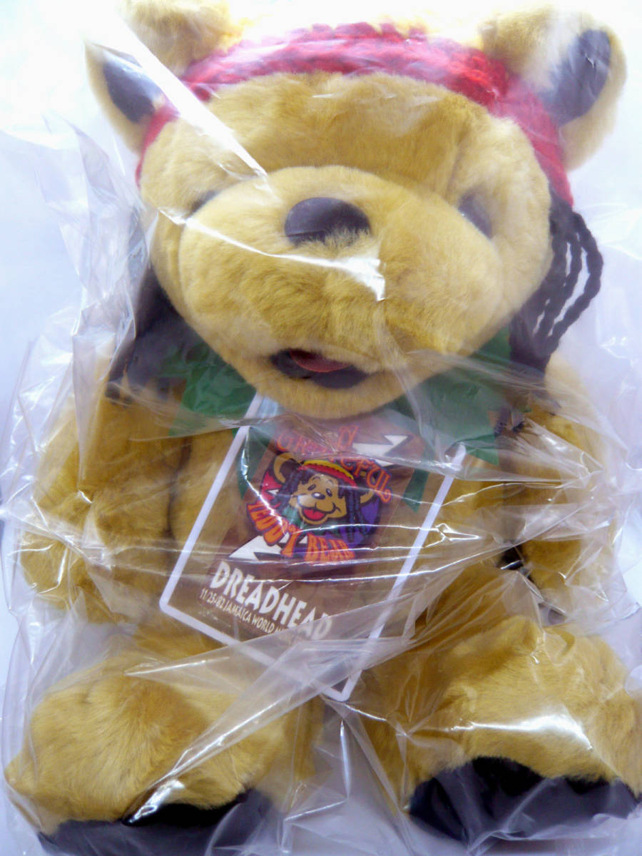 14インチ】グレイトフルデッドベア DREAD HEAD ドレッドヘッド【TEDDY