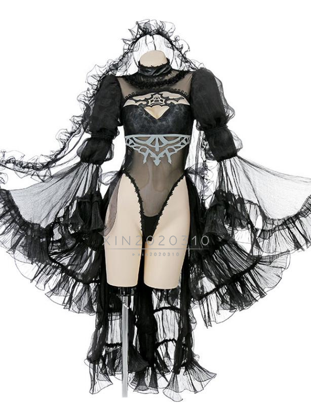 NieR Automata ニーア オートマタ 2B (ヨルハ二号B型) 花嫁風 NieR Automata ニーア オートマタ 2B (ヨルハ二号B型) 花嫁風