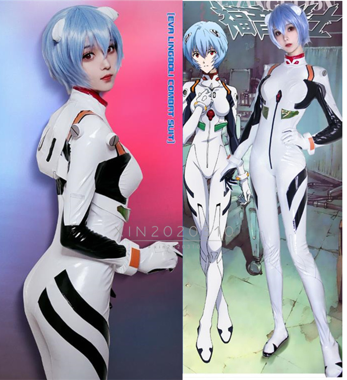 修正版高品質綾波レイ プラグスーツ コスプレ 衣装 新世紀 修正版高品質綾波レイ プラグスーツ コスプレ 衣装 新世紀