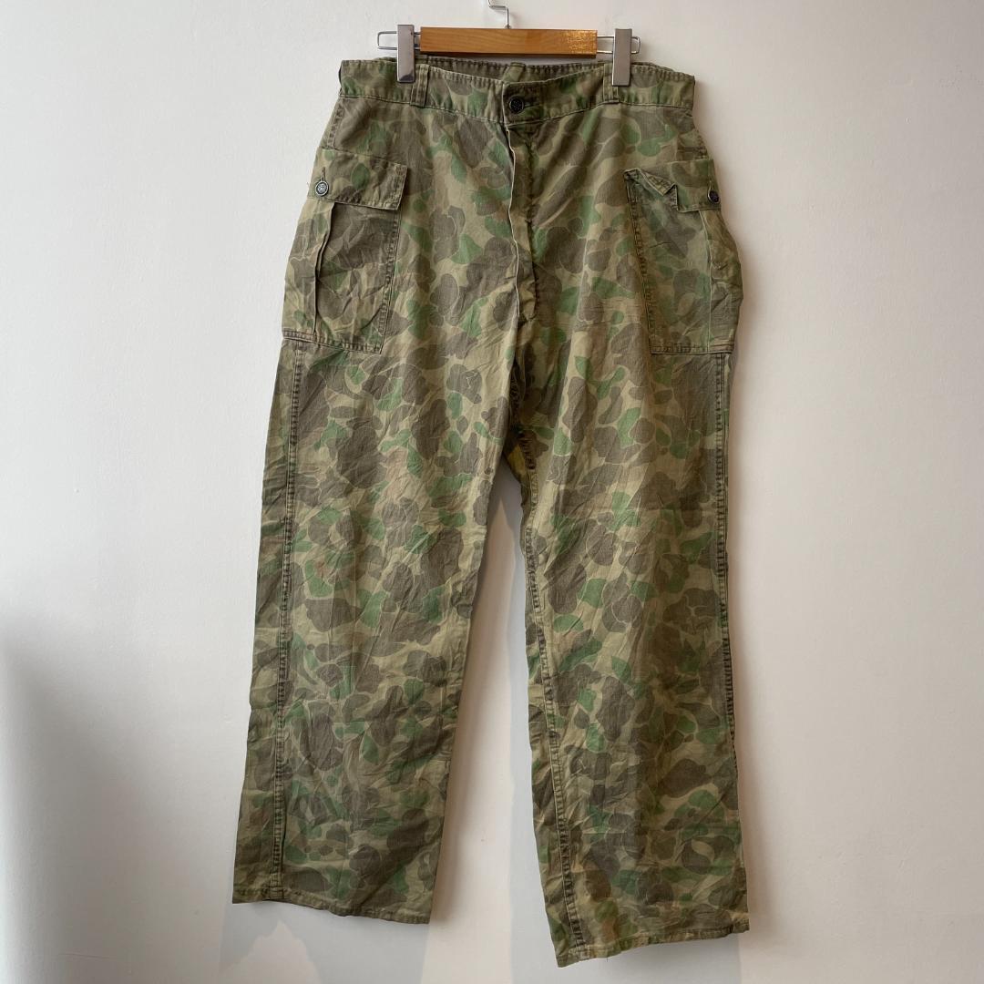 [32] real goods USMC Duck Hunter duck 13 Star HBT SERVAL P44 USA camouflage pattern 60s Vintage US marine ko-p America navy genuine article real goods 