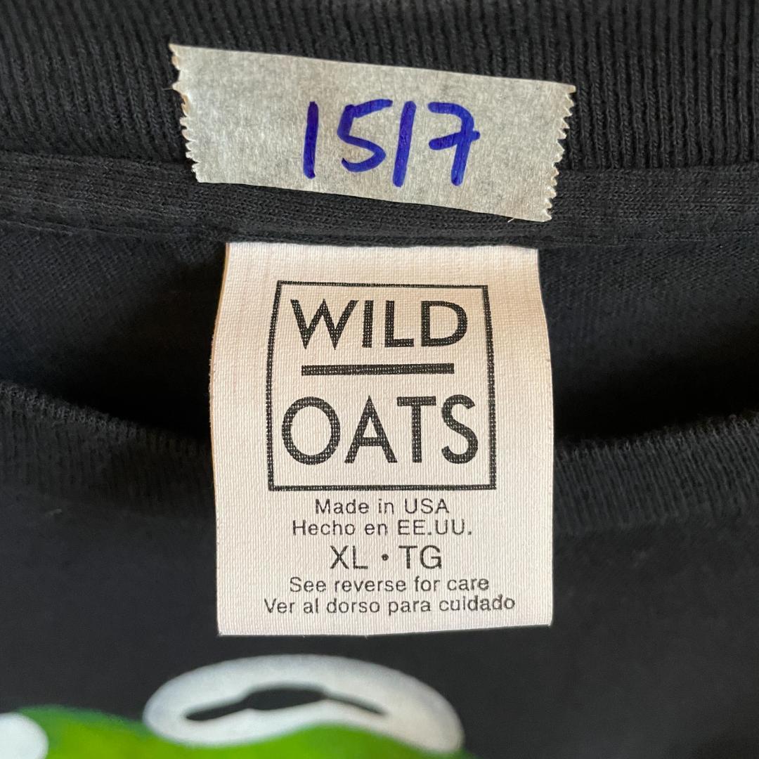 【1517】90's Kermit Tシャツ カーミット USA製 アメコミ WILD OATSタグ XLサイズ ヴィンテージ 古着_画像8
