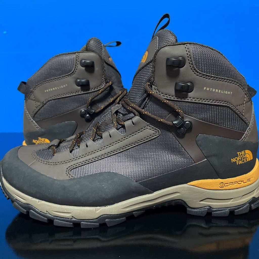 27.0cm 定価22000円 THE NORTH FACE クレストン ミッド フューチャーライト 軽量 防水トレッキングシューズ ノースフェイス NF52020 ③