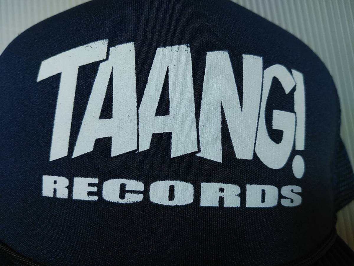 TAANG records メッシュ キャップ 紺 cap / poison idea gang green lemonheads battalion of saints bad brains black flag minor threat_画像4