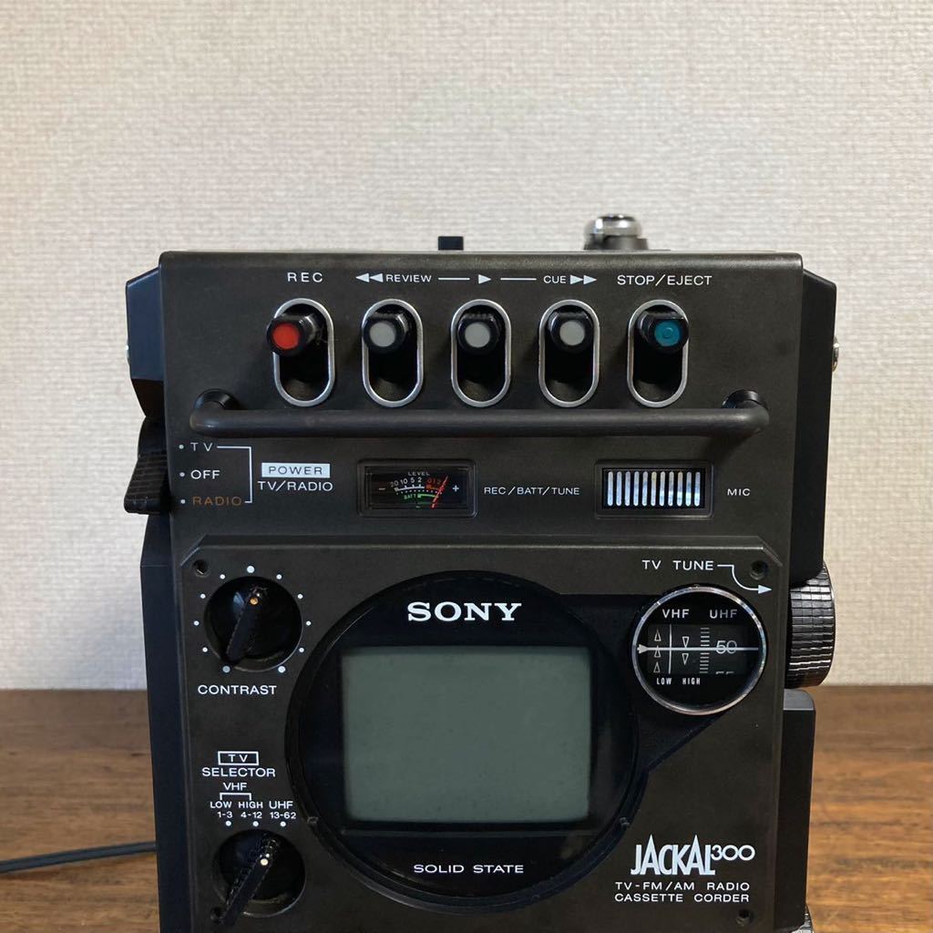 SONY JACKAL 300 1977年製 カセット不良 ジャンク FX-300 ラジカセ ...