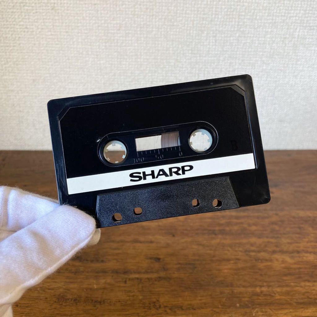  cassette tape SHARP mz-2000 APPLICATIONS Application sharp retro game microcomputer Showa Retro 