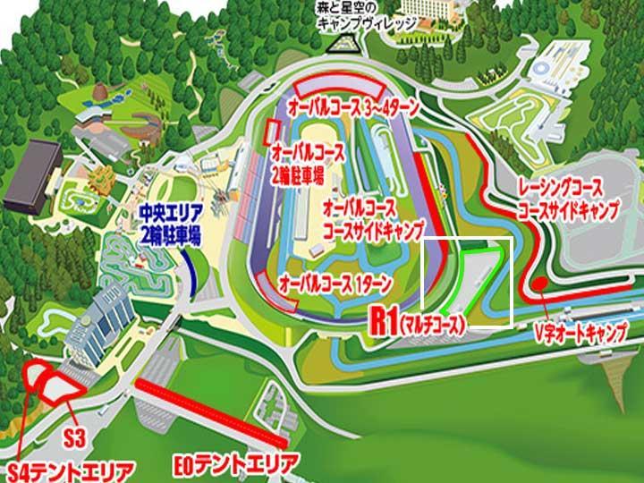 2022 MotoGP 日本GP / モビリティリゾートもてぎ / R1 指定駐車券 R1