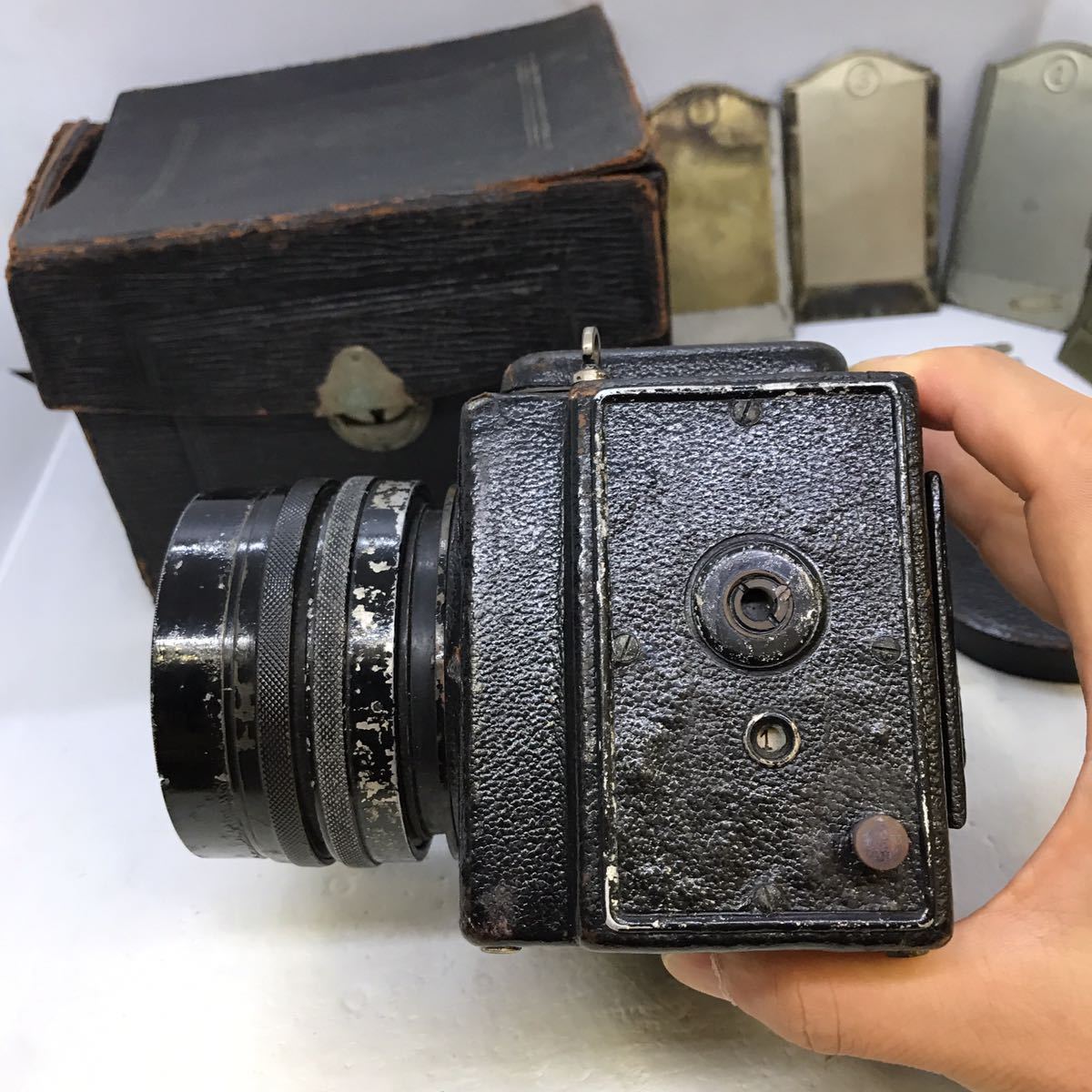 ** ultimate rare article ** ERNOSTAR 12.5cm F1.8 + camera 