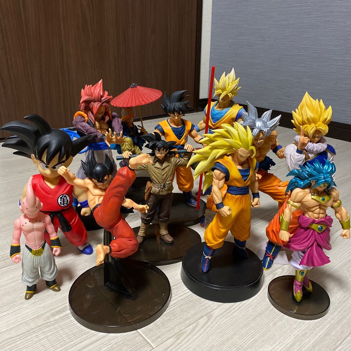 ドラゴンボールフィギュアまとめ売り！孫悟空 天下一武道会 ドラゴンボール超 ブロリー