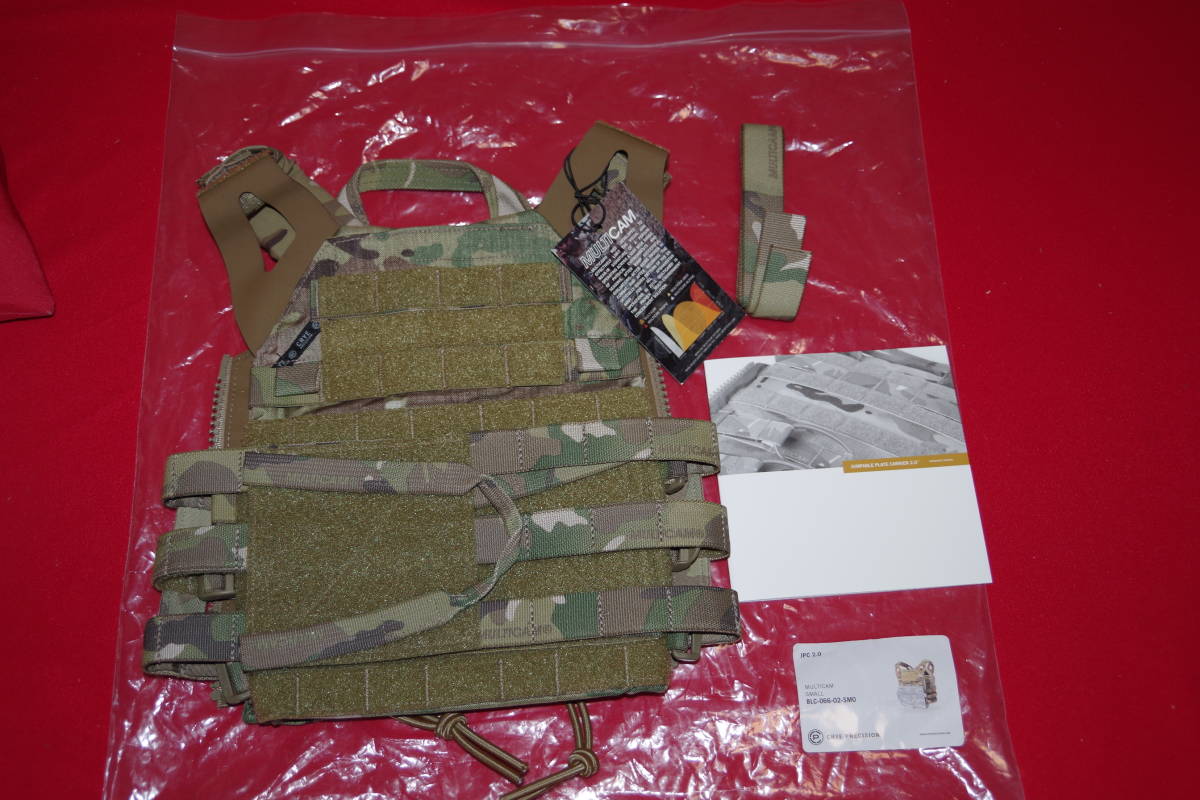 実物!新品!マルチカム!【Crye Precision JPC2.0 (S)】 AVS CPC JPC