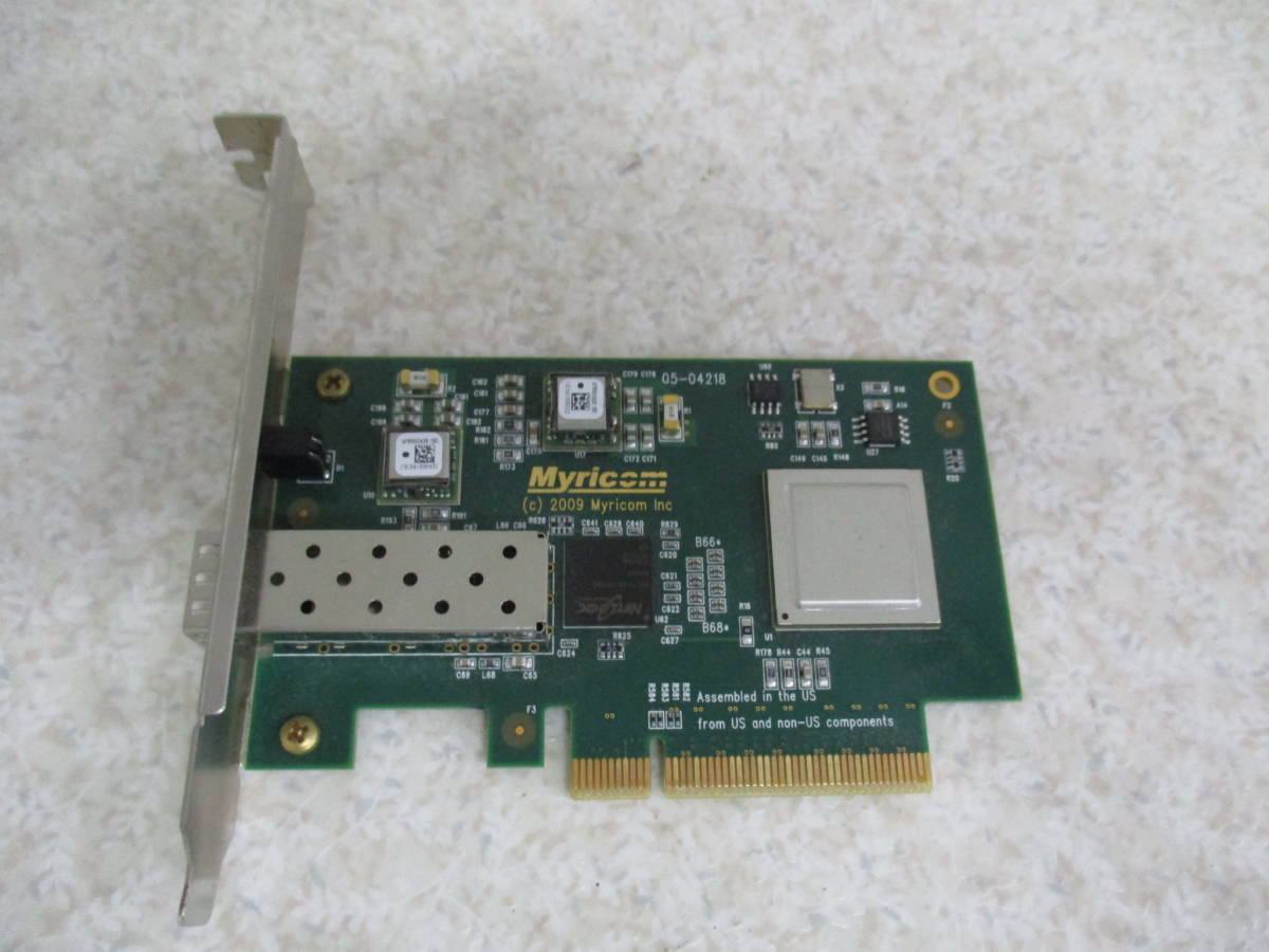 予約中！】 SINGLE / SFP 10Gbps 10G-PCIE-8B-S Myricom PORT ☆動作品
