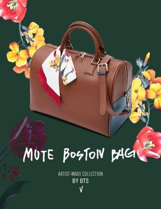 BTS テテ V アーティスト コレクション ボストンバッグ メイド 激安店を テテ BTS ボストンバッグ 未開封 BAG BOSTON MUTE V ハンドバッグ