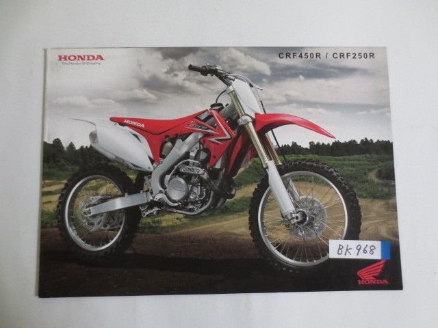 HONDA ホンダ CRF450R/CRF250R PE05/ME10 カタログ パンフレット チラシ 送料無料_画像1