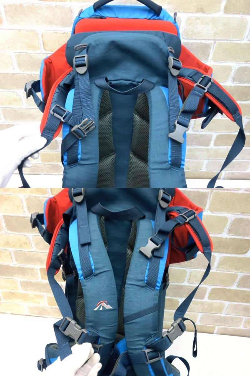 #[ used ]macpac Koala2 Mac pack koala MM81507 yellowtail liento blue 6L baby carrier backpack mountain climbing rack for carrying loads ( large )