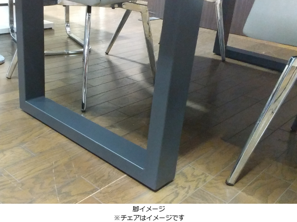 セラミック天板 ダイニングテーブル 150 スチール脚 ロの字脚 イタリアンセラミック 新品 一部地域除く送料無料_画像4