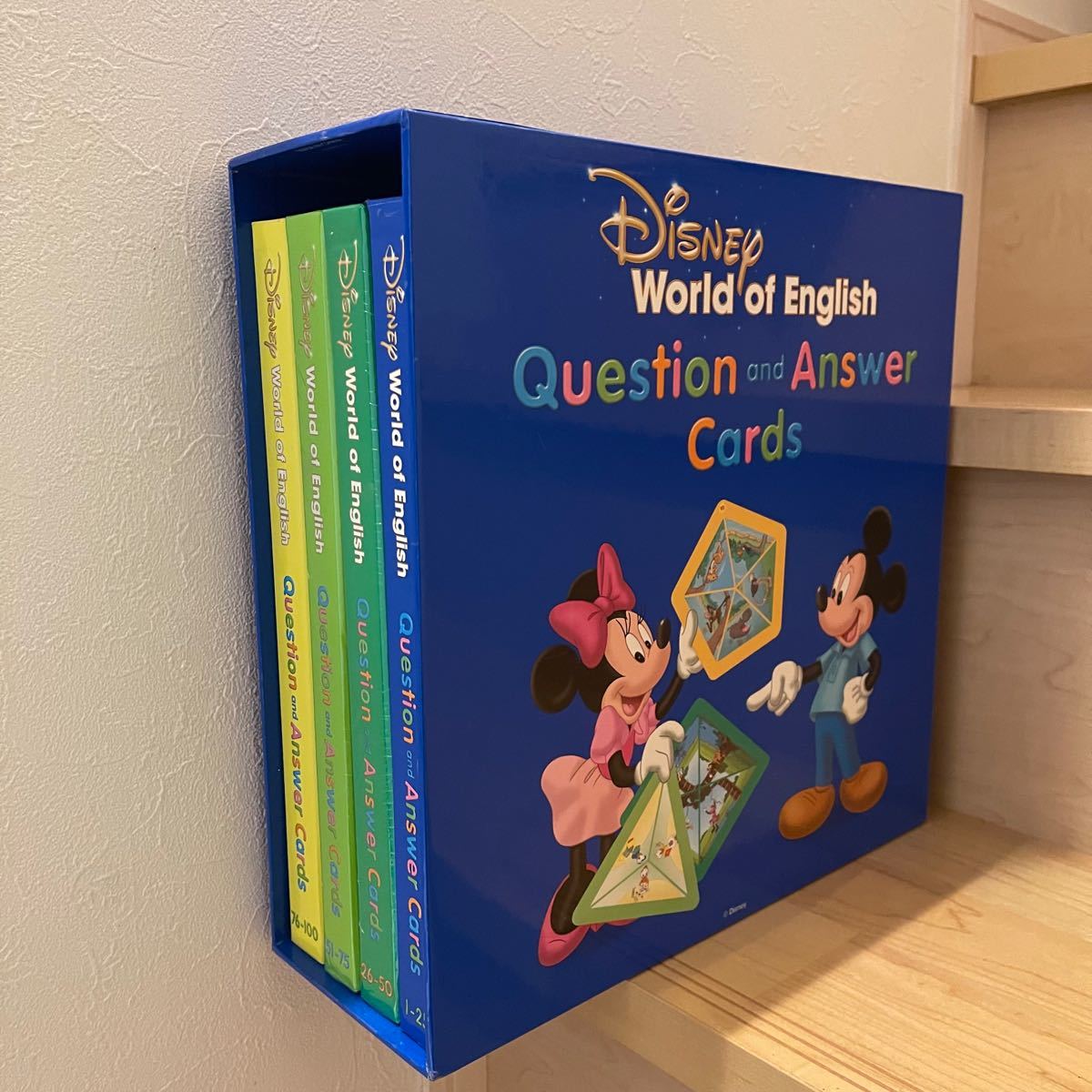 最新版 Q&Aカード ディズニー英語システム DWE トークアロング