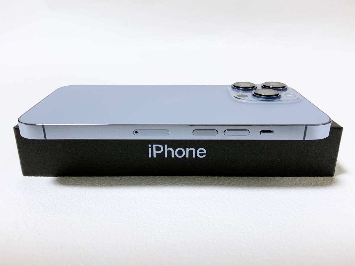 【極美品】電池100% iPhone13 Pro 128GB シエラブルー SIMフリー MLUK3J/A Apple_画像6