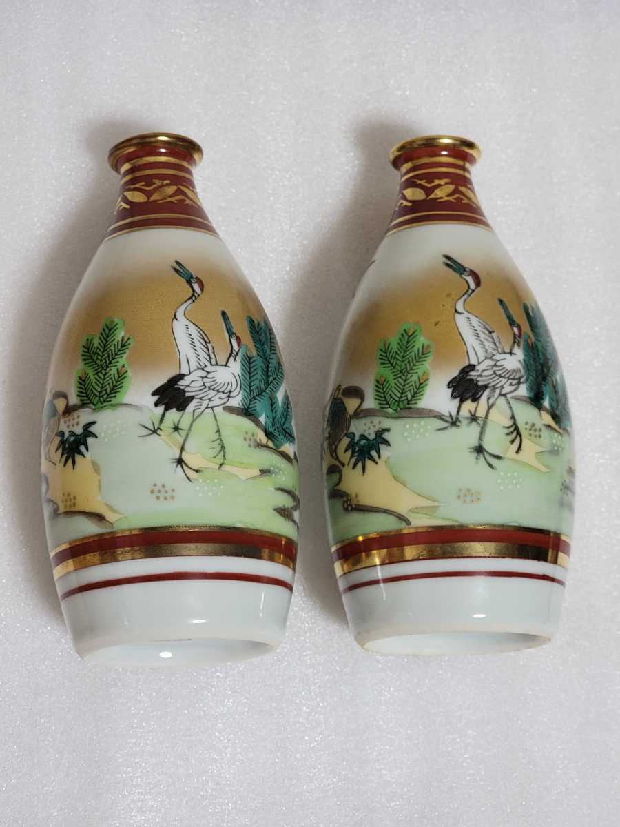 九谷焼 九谷 良山 徳利 酒器 2点セット 新品未使用保管品|Yahoo 九谷焼 九谷 良山 徳利 酒器 2点セット 新品未使用保管品|Yahoo