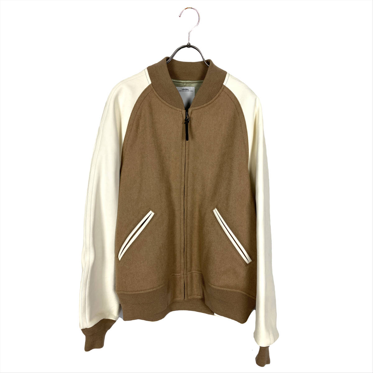 ビズビム(VISVIM) VARSITY JKT *F.I.L. EXCLUSIVE 17AW (beige)