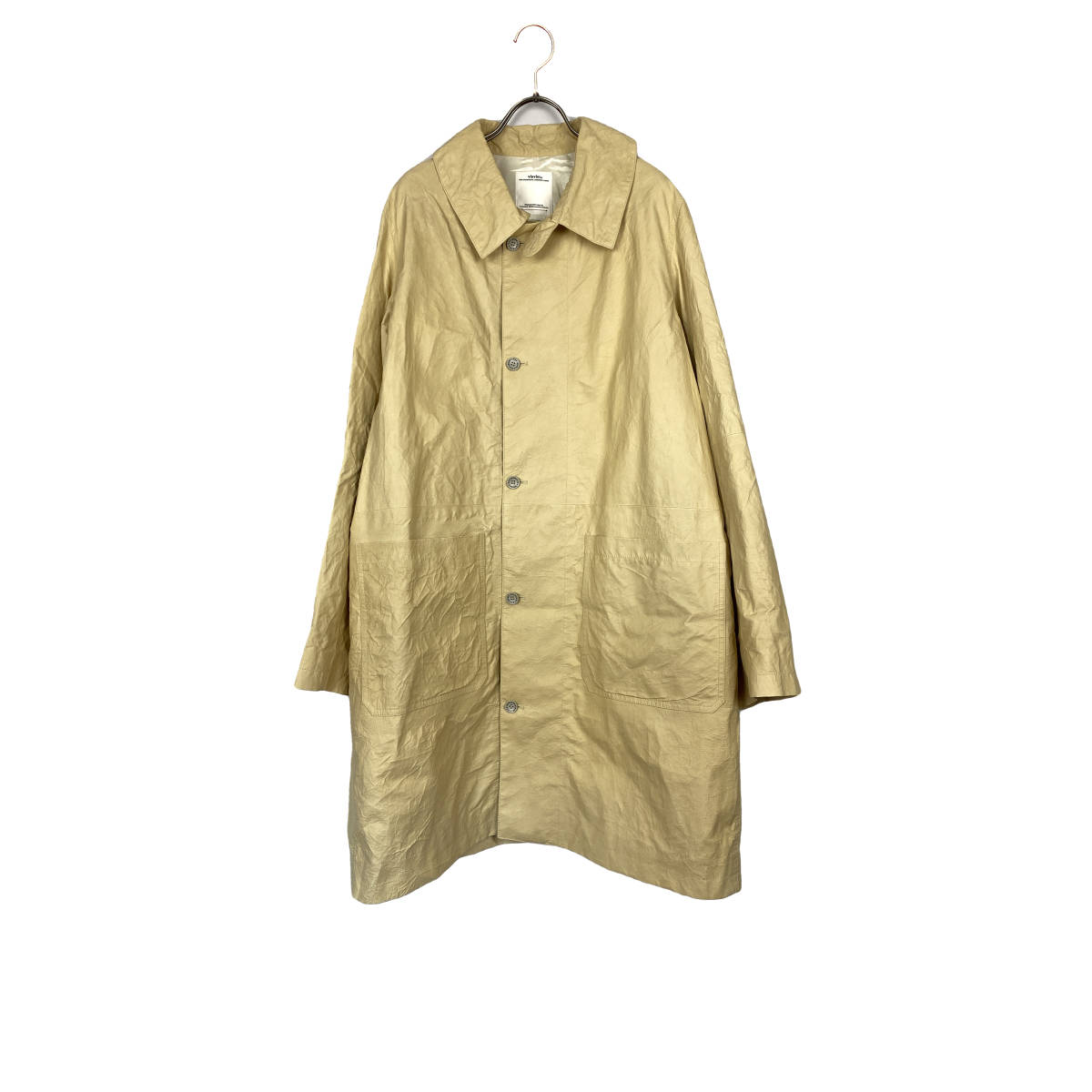 超特価】 ビズビム(VISVIM) GREASE No.005 19SS LAMB) (VEG IT COAT