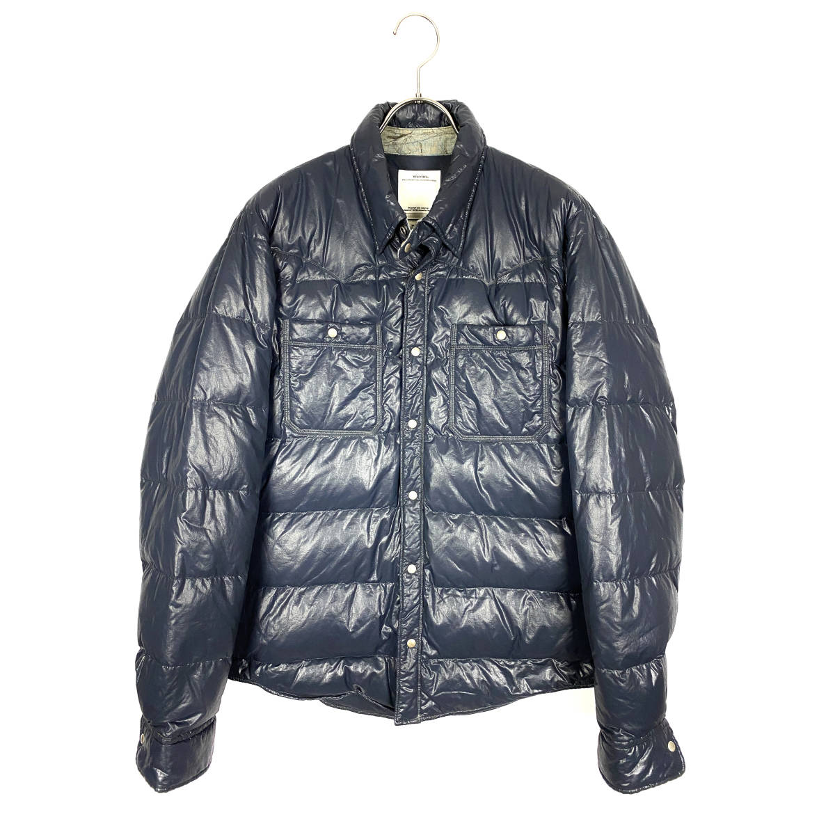 ビズビム(VISVIM) KERCHIEF DOWN JKT 18AW (navy)