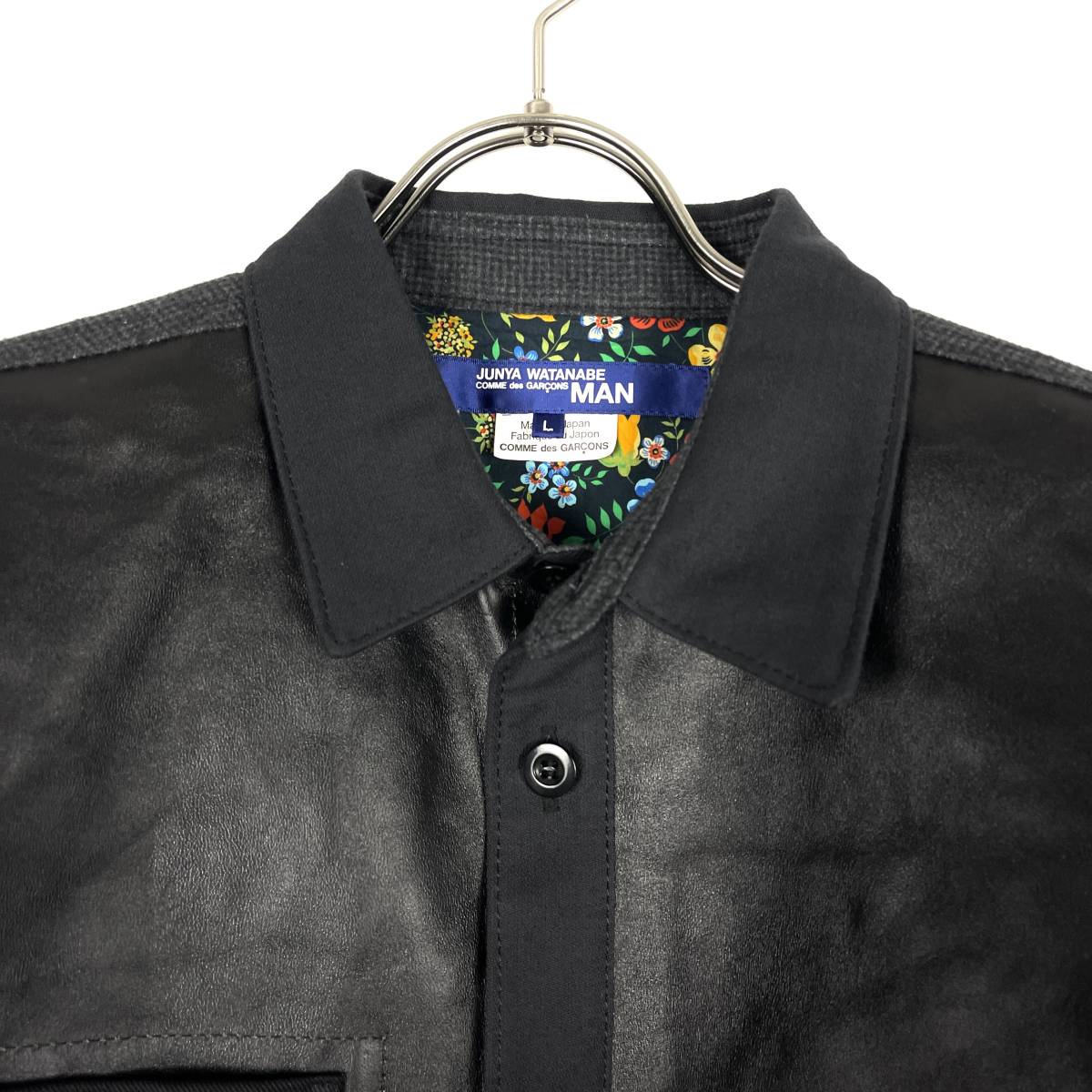 ジュンヤワタナベマン(JUNYA WATANABE MAN) HORSE LEATHER SHIRTS